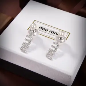 Miu Miu resin earring