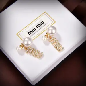 Miu Miu resin earring