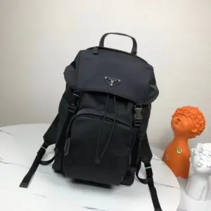 Large space practical backpack with adjustable nylon shoulder straps