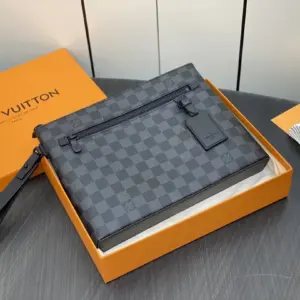 Damier Infini leather handbag