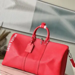 Epi XL Leather Keepall Bag