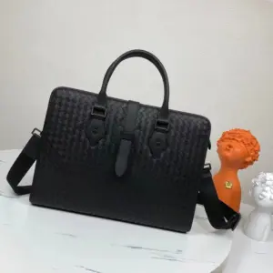 Men’s Premium Customizable Briefcase with Full Leather