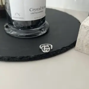 Gucci 925 pure silver GG marmont key ring