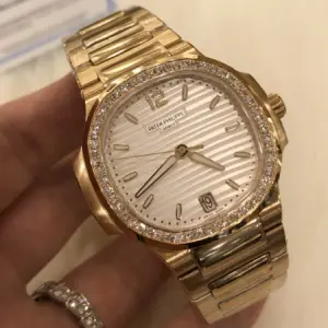 Natural Diamond Inlaid Patek Philippe Nautilus 7118