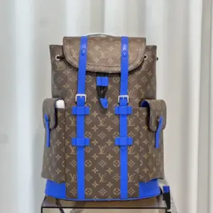 Christopher Mid Backpack Monogram Macassar