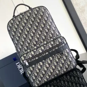 Safari Backpack Oblique Print