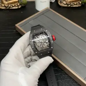 Richard Mille RM055 black carbon fiber wristwatch