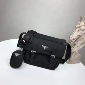 Prada New Nylon Messenger Bag