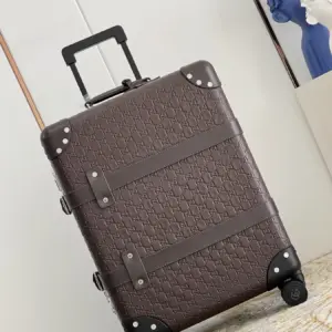 24 inch Gucci wheel luggage with double G logo