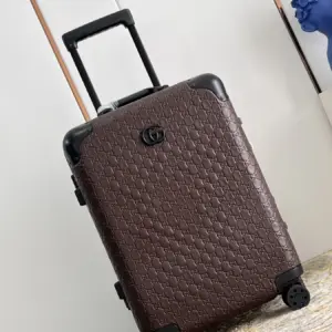 20 inch Gucci wheel luggage with double G logo