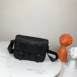 Bvlgari Weave Messenger Bag