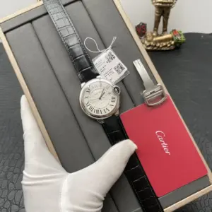 Cartier Blue Balloon 42mm Leather