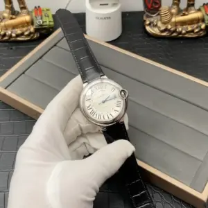 Cartier Blue Balloon 42mm Leather