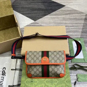 Fluorescent Orange Waist Pack