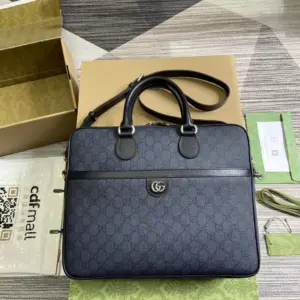 Gucci sling bag model 792116 中号尺寸：36.5x 29×7.5cm 颜色：蓝色pvc