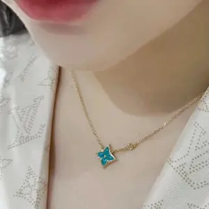 Louis Vuitton Color Blossom BB Star necklace with star gemstones