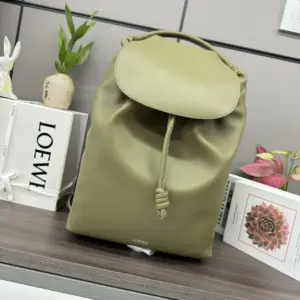 Bright soft calf leather Flamenco backpack
