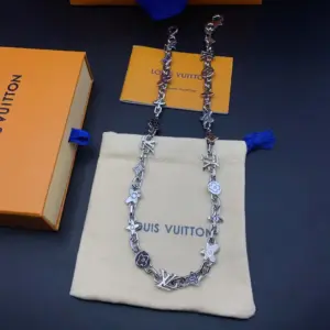 New Louis Vuitton necklace and bracelet
