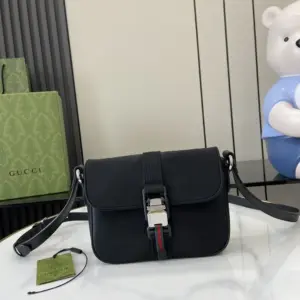Mini GG crossbody bag with Original GG canvas