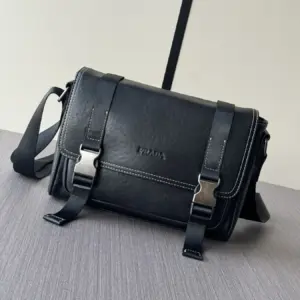 Top shelf professional hard good Prada crossbody bag