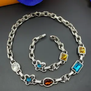 New Louis Vuitton necklace and bracelet