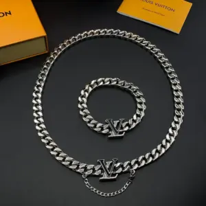 LV new necklace bracelet
