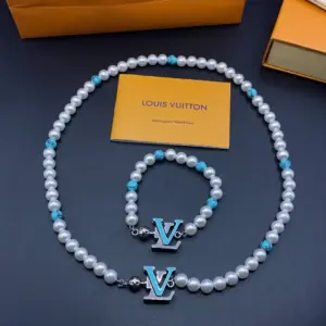 LV new necklace bracelet