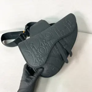 Gravity full leather saddle bag