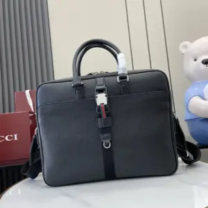 Gucci GG Weave Briefcase