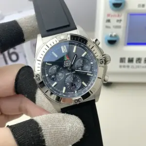 TF TAG Heuer Carrera Chronograph B01 series leather band watch