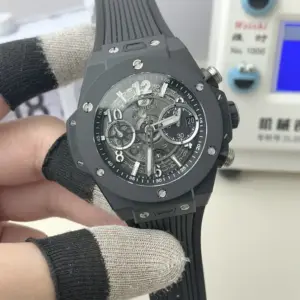 BBF Hublot Skull Explosion black ceramic watch