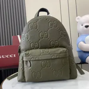 GG Super G Green Shoulder Bag